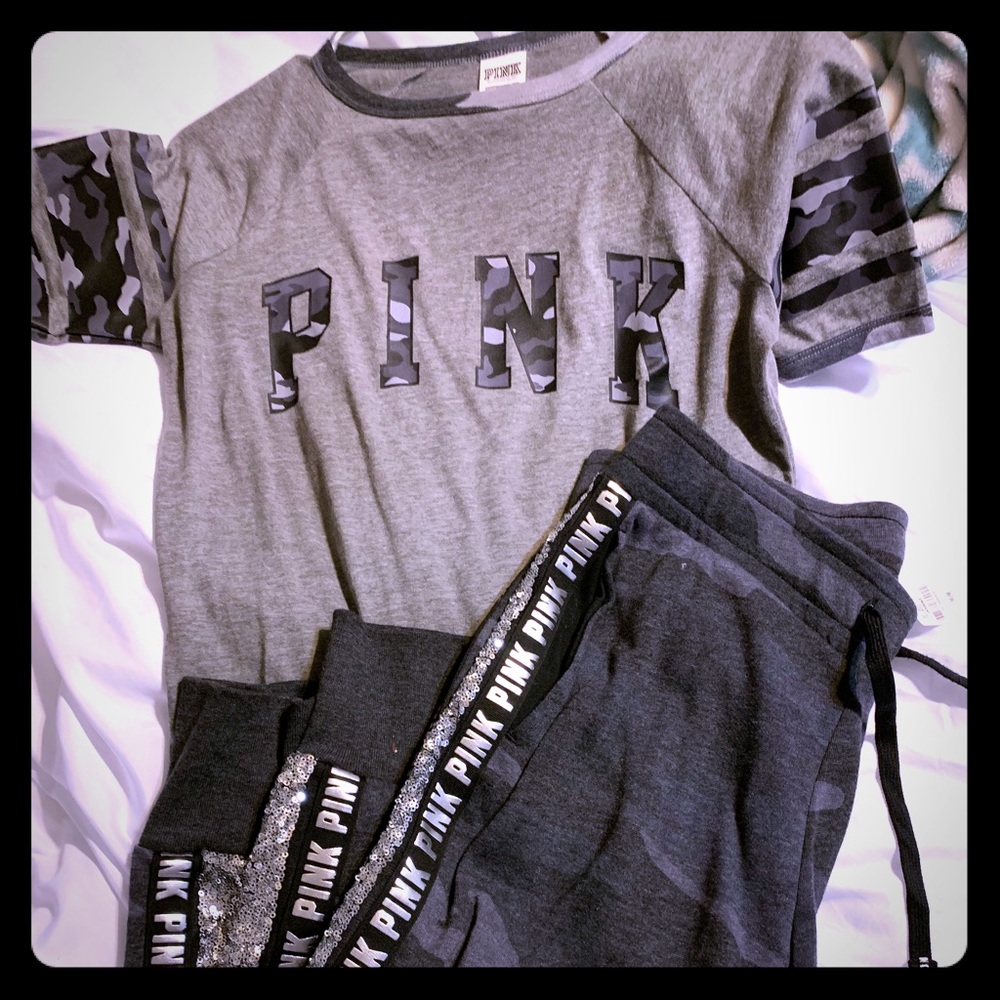 Pink Victoria secret outfit